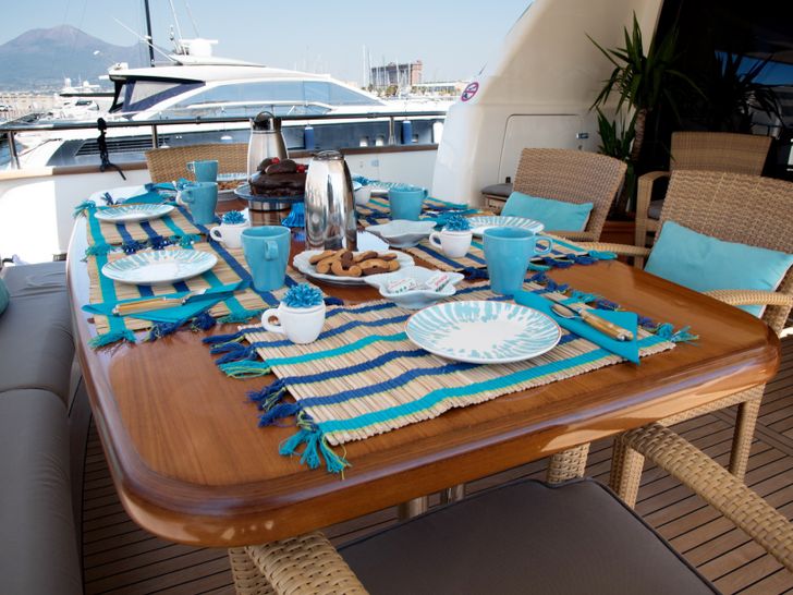 D`ARISTOTELIS Canados 24m Aft Dining D`ARISTOTELIS Canados 24m Aft Dining