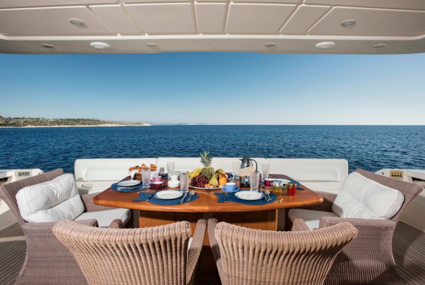 Charter Yacht DAY OFF - Ferretti 881 - Athens - Lefkas - Kos - Mykonos