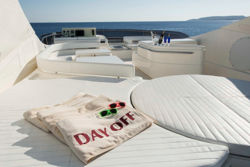 Charter Yacht DAY OFF - Ferretti 881 - Athens - Lefkas - Kos - Mykonos
