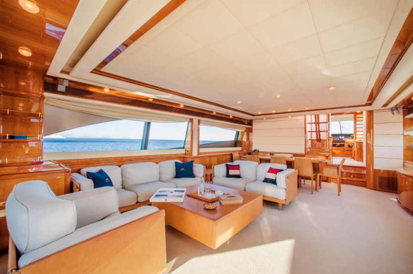 Charter Yacht DAY OFF - Ferretti 881 - Athens - Lefkas - Kos - Mykonos