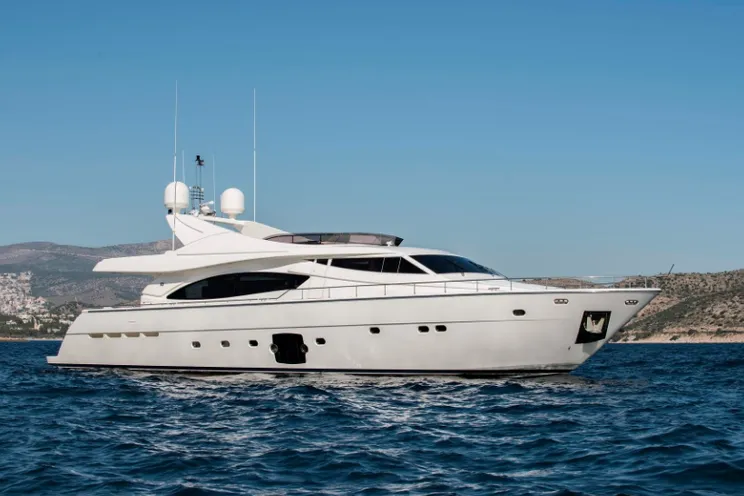 Charter Yacht DAY OFF - Ferretti 881 - Athens - Lefkas - Kos - Mykonos