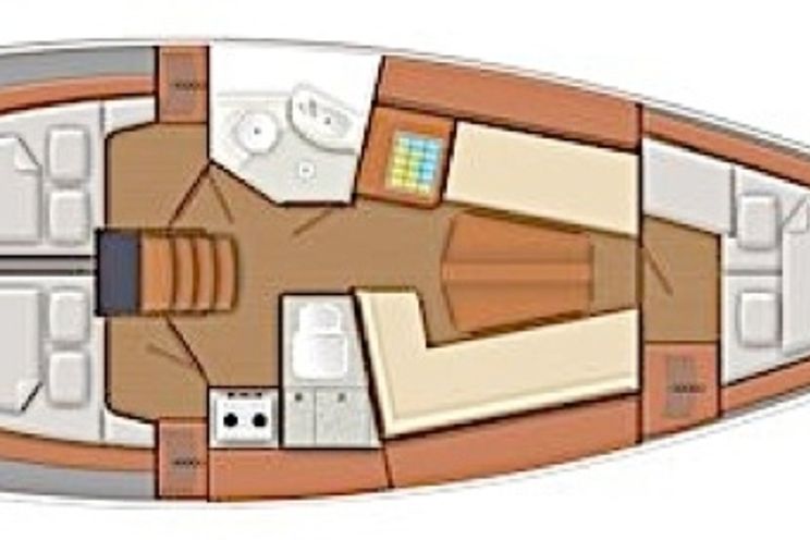 Charter Yacht Delphia 37.3 - 3 Cabins - Sibernik
