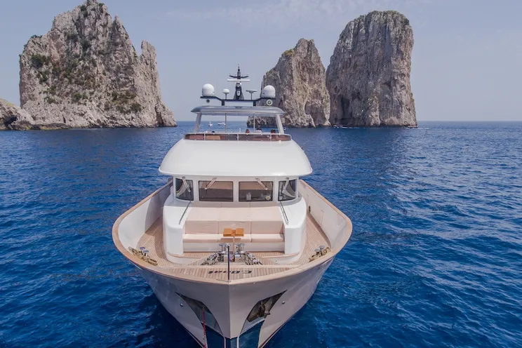Charter Yacht DON MICHELE - C Boats 27m - 5 Cabins - Capri - Positano - Amalfi Coast - Aeolian Islands