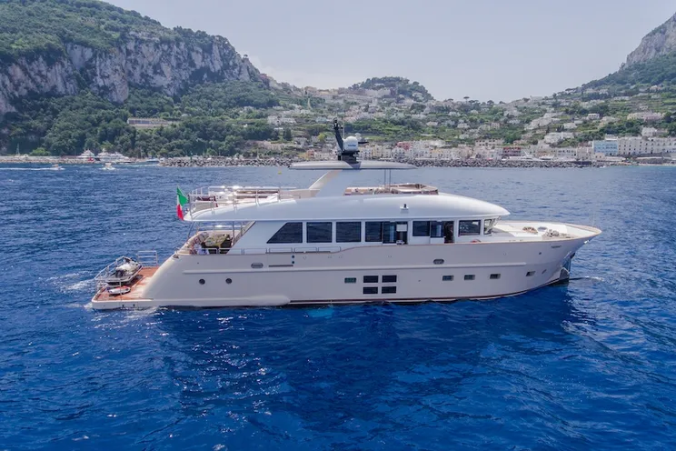 Charter Yacht DON MICHELE - C Boats 27m - 5 Cabins - Capri - Positano - Amalfi Coast - Aeolian Islands