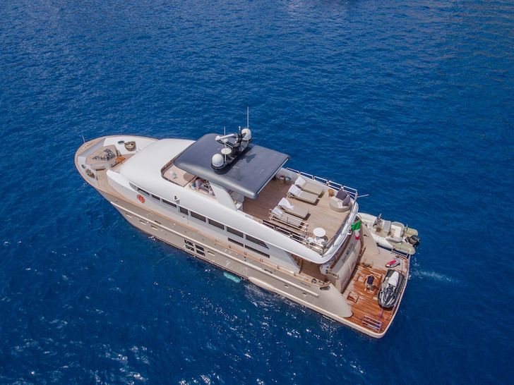 DON MICHELE C Boats 27m - aerial shot DON MICHELE C Boats 27m - aerial shot