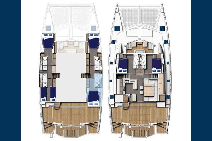 Charter Yacht DOLPHIN DAZE - Leopard 58 - 5 cabins - St Thomas - St John - St Croix