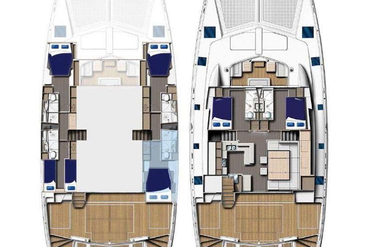 Charter Yacht DOLPHIN DAZE - Leopard 58 - 5 cabins - St Thomas - St John - St Croix