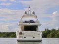Miami Day Charter Yacht DR NO Ferretti 75 Rear View Miami Day Charter Yacht DR NO Ferretti 75 Rear View