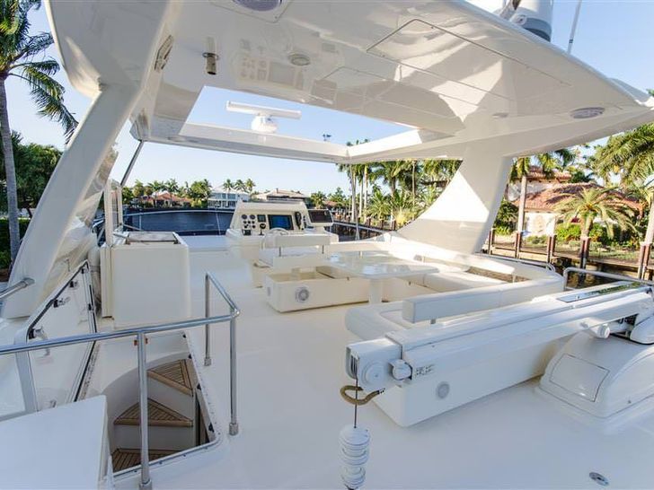 Miami Day Charter Yacht DR NO Ferretti 75 Sundeck Miami Day Charter Yacht DR NO Ferretti 75 Sundeck