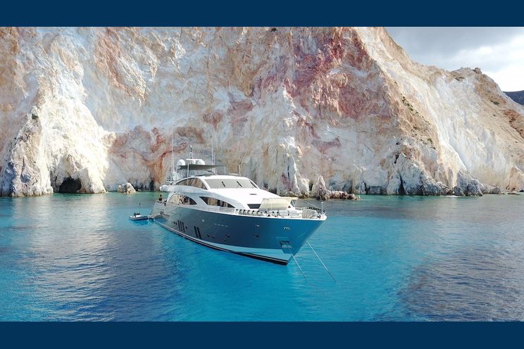 Charter Yacht DRAGON - Guy Couach 37m - 6 Cabins - Athens - Mykonos - Paros - Cyclades - Santorini - Greece