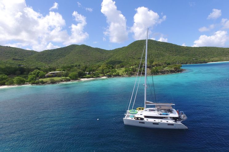 Charter Yacht DRAGONFLY - Lagoon 620 - 4 Cabins - Grenada - British Virgin Islands - Caribbean Leewards