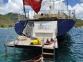DRUMBEAT Alloy 53m Luxury Sailing Yacht Swim Platform