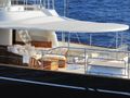 DRUMBEAT Alloy 53m Luxury Sailing Yacht Aft Deck