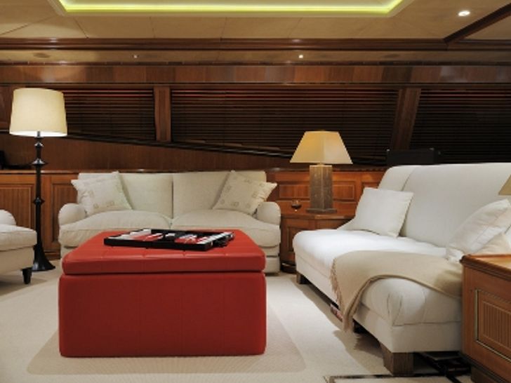 DRUMBEAT Alloy 53m Luxury Sailing Yacht Salon