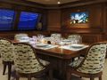 DRUMBEAT Alloy 53m Luxury Sailing Yacht Dining