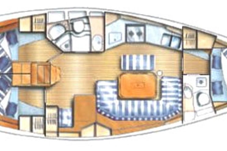 Charter Yacht Dufour 382 - 3 Cabins - Puntone - Tuscany