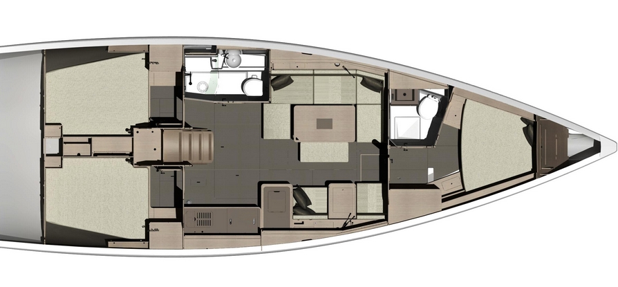 Charter Yacht Dufour 410 GL - 3 Cabins - Golfe Juan - Cannes