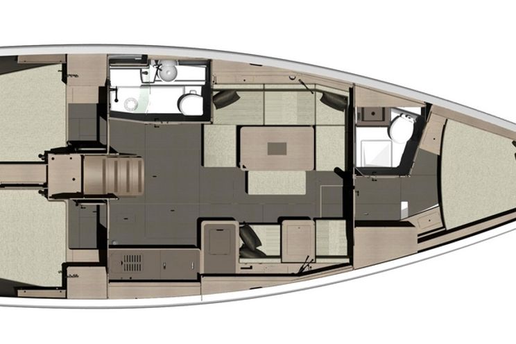 Charter Yacht Dufour 410 GL - 3 Cabins - Golfe Juan - Cannes