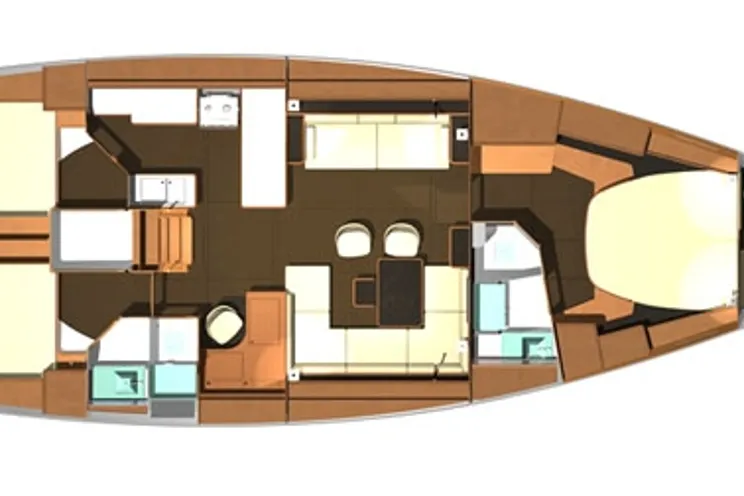 Charter Yacht ZEPHYR - Dufour 525 Grand Large - 3 Cabins - Port Grimaud - St Tropez - Porquerolles