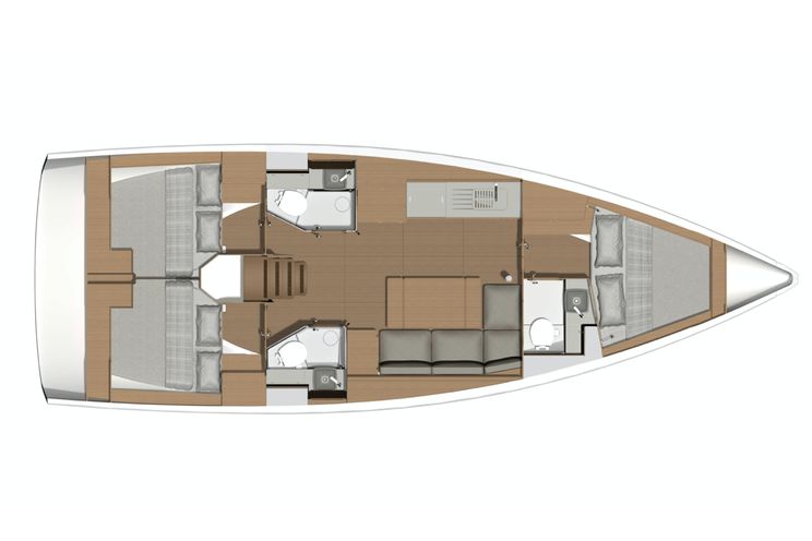 Charter Yacht Dufour 390 Grand Large - 3 Cabins - 2019 - Naxos - Lefkada - Corfu