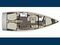 Dufour 412 Boatbookings Layout