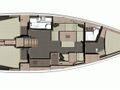 Dufour 412 Boatbookings Layout