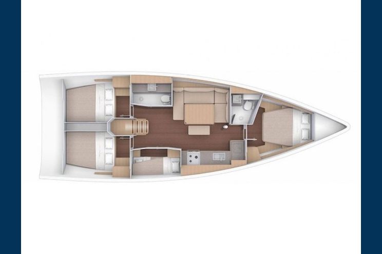 Charter Yacht Dufour 430 - 2020 - 4 cabins(3 double + 1 single)- Corfu - Lefkas
