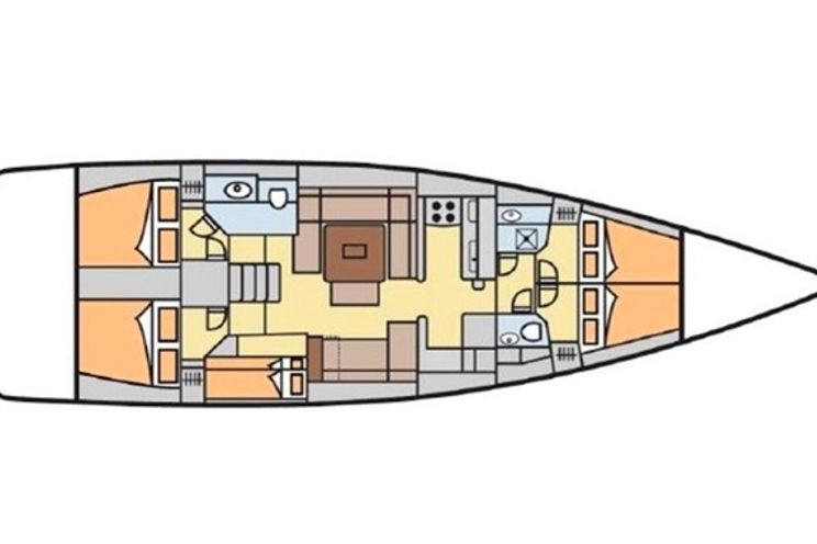 Charter Yacht Dufour 512 - 5 Cabins - 2017 - St Tropez
