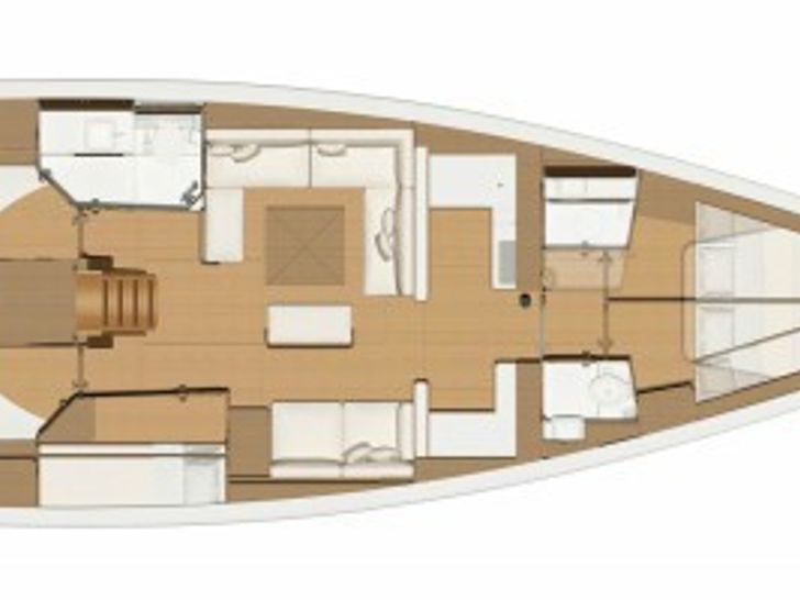 Dufour 520 Layout