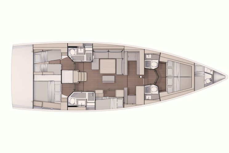 Charter Yacht Dufour 530 - 6 Cabins - 2020 - Athens