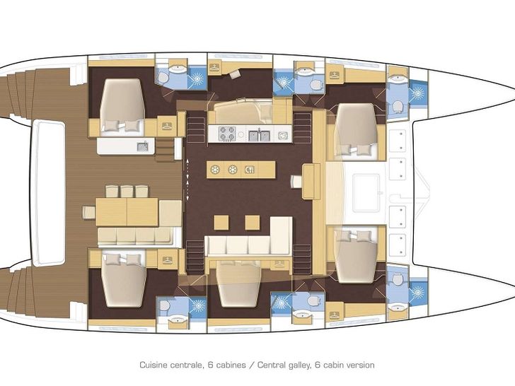 DUOLIFE - yacht layout