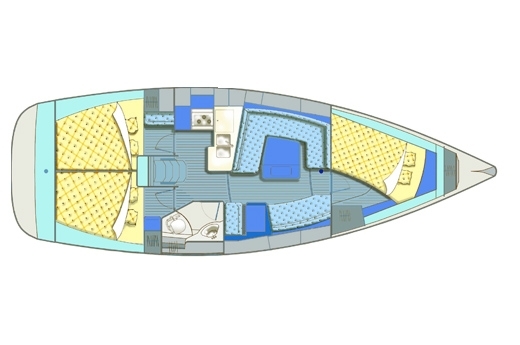 Charter Yacht Elan 394 - 3 Cabins - Sibernik - Croatia