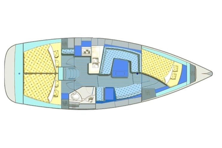 Charter Yacht Elan 394 - 3 Cabins - Sibernik - Croatia
