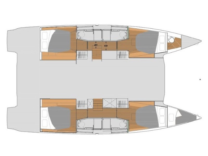 Charter Yacht Elba 45 - 2020 - 5 cabins(4 Double + 1 single)- Alimos - Lavrion