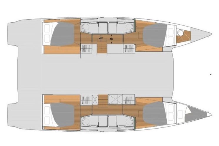 Charter Yacht Elba 45 - 2020 - 5 cabins(4 Double + 1 single)- Alimos - Lavrion