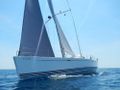 ELINE X-Yacht X65 - cruising bow view ELINE X-Yacht X65 - cruising bow view