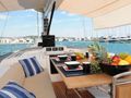 ELINE X-Yacht X65 - alfresco dining area ELINE X-Yacht X65 - alfresco dining area