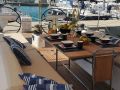 ELINE X-Yacht X65 - alfresco dining area panoramic shot ELINE X-Yacht X65 - alfresco dining area panoramic shot