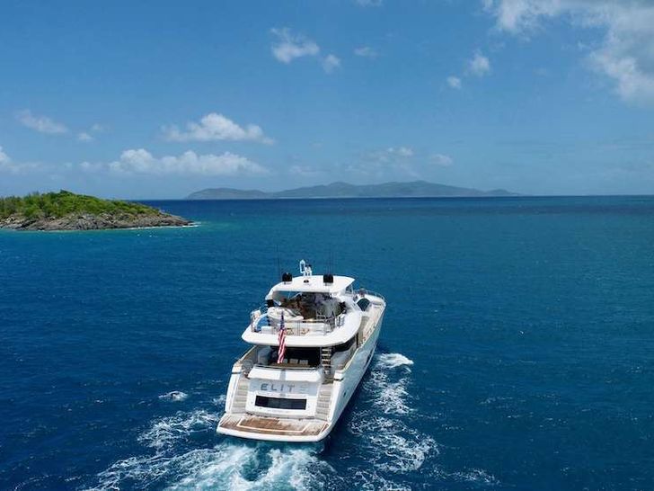 ELITE Sunseeker 92 Cruising Virgin Islands