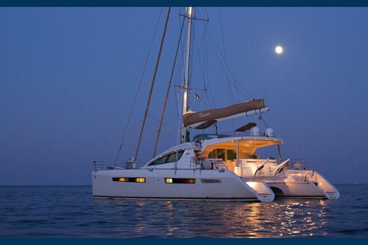 Charter Yacht ELYSIUM - Privilege 615 - 3 Cabins - BVI - St Thomas - Tortola - Virgin Gorda