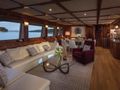 ENA Ferretti Custom Line Navetta 30 - saloon wide view ENA Ferretti Custom Line Navetta 30 - saloon wide view