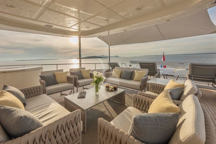 Charter Yacht ENA - Ferretti Custom Line Navetta 30 - 5 Cabins - Zadar - Split - Dubrovnik - Hvar - Croatia