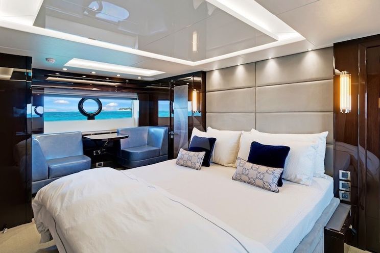 Charter Yacht SYNERGY - Sunseeker 86 - 4 Cabins - Tortola - Virgin Gorda - Anegada - St Lucia