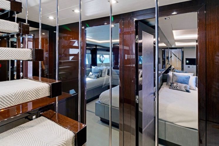 Charter Yacht SYNERGY - Sunseeker 86 - 4 Cabins - Tortola - Virgin Gorda - Anegada - St Lucia
