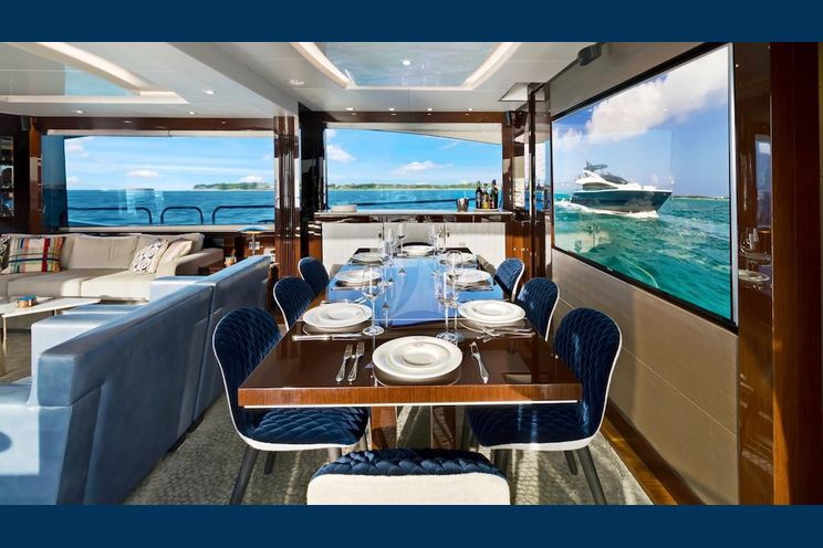 Charter Yacht SYNERGY - Sunseeker 86 - 4 Cabins - Tortola - Virgin Gorda - Anegada - St Lucia