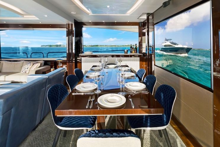 Charter Yacht ENTERPRISE - Sunseeker 86 - 4 Cabins - Nassau - Exumas - Newport - Nantucket