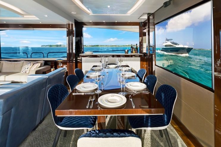 Charter Yacht SYNERGY - Sunseeker 86 - 4 Cabins - Tortola - Virgin Gorda - Anegada - St Lucia