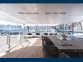 ENTOURAGE Admiral 47m Luxury Superyacht Aft Deck Lounge