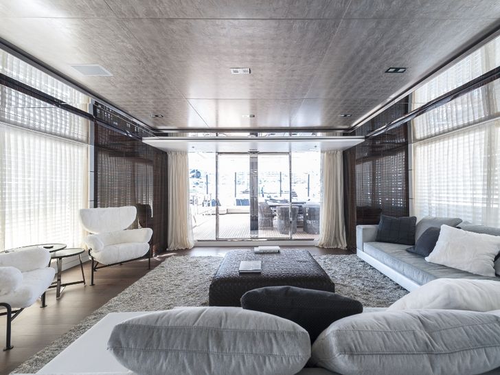 ENTOURAGE Admiral 47m Luxury Superyacht Lounge