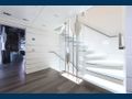 ENTOURAGE Admiral 47m Luxury Superyacht Stairway